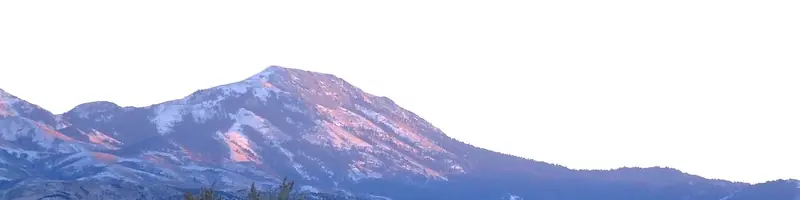 Scout Mountain rising above Pocatello, Idaho